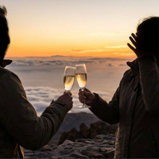 Experiencia Ritual al Atardecer en el Teide – Sobre las Nubes