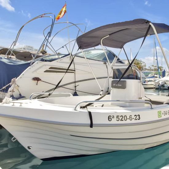 Alquiler de barcos sin licencia - 2 horas