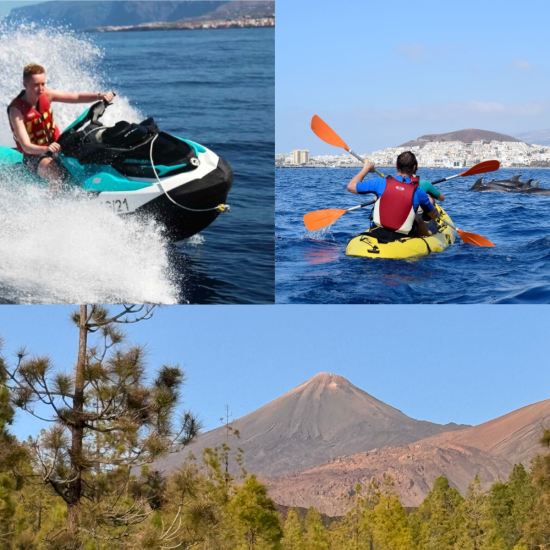 Aventura entre volcán y océano en Tenerife Aventura entre volcán y océano en Tenerife