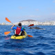 Kayak con snorkelling. Kayak con snorkelling.